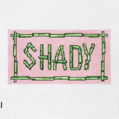 Morgan Julia Shady Eyeglass Case Needlepoint Canvas