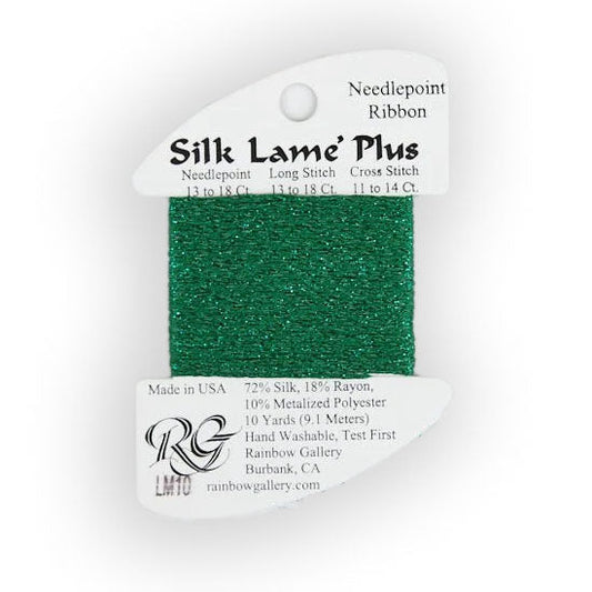 Rainbow Gallery Silk Lame Plus - 10 Green