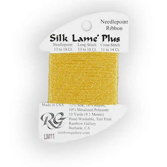 Rainbow Gallery Silk Lame Plus - 11 Yellow