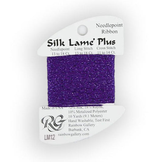 Rainbow Gallery Silk Lame Plus - 12 Purple