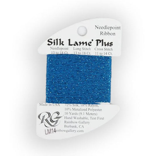 Rainbow Gallery Silk Lame Plus - 14 Blue