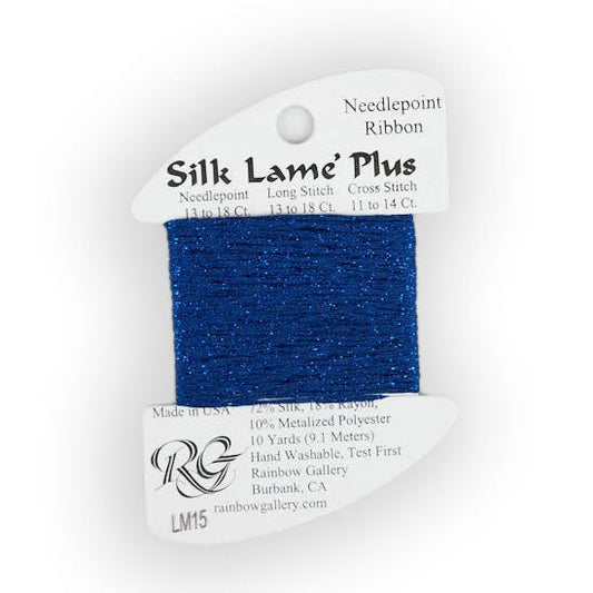 Rainbow Gallery Silk Lame Plus - 15 Dark Blue