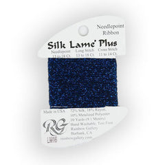 Rainbow Gallery Silk Lame Plus - 16 Navy