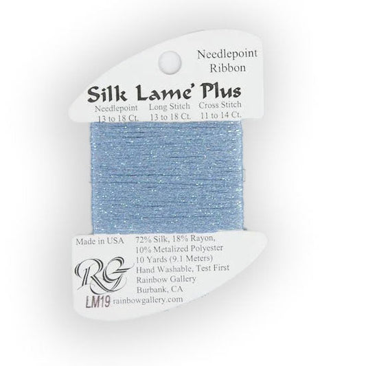 Rainbow Gallery Silk Lame Plus - 19 Antique Blue