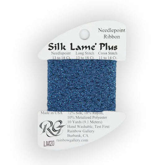 Rainbow Gallery Silk Lame Plus - 20 Dark Antique Blue