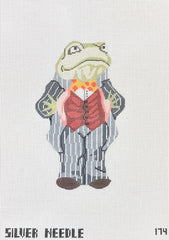 Silver Needle The Wind in the Willows Mr Toad Needlepoint Canvas