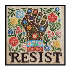 Siren Stitchworks Resist Cross Stitch Pattern