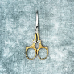 Solingen Gold Plated Star Embroidery Scissors
