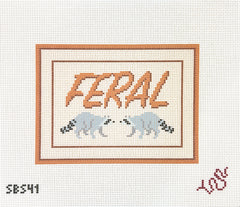 Spellbound Stitchery Feral Needlepoint Canvas
