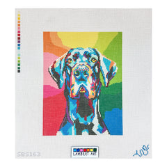 Spellbound Stitchery Lambert Art Great Dane Needlepoint Canvas