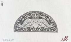 Spellbound Stitchery Winged Death Needlepoint Canvas