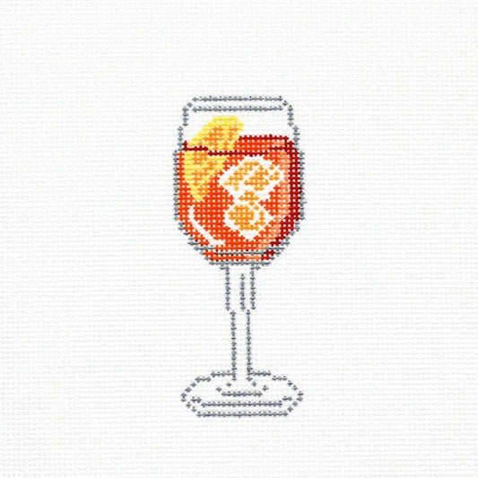 Morgan Julia Designs Spritz Cocktail Needlepoint Canvas