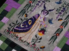 Sprouting Lupine The Sylph Queen Cross Stitch Pattern