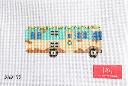 Stitch Rock Designs Eddie's RV Needlepoint Canvas