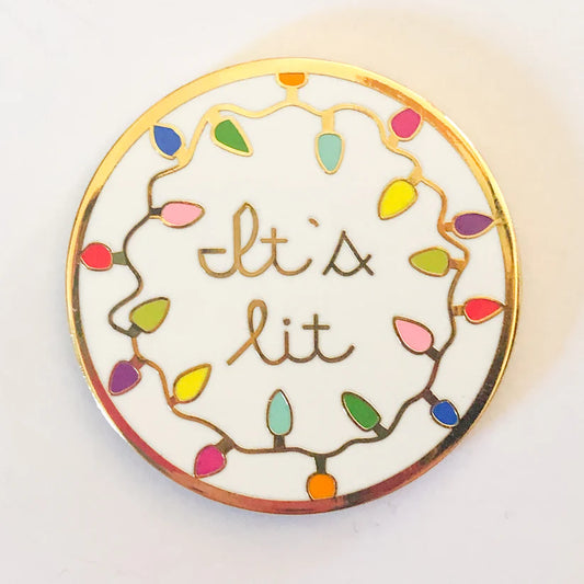 Stitch Rock Designs It's Lit Needle Minder