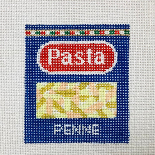 Stitch Rock Designs Penne Pasta Needlepoint Canvas
