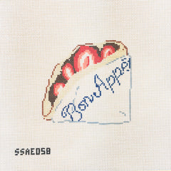 Stitch Style Alli Eagan Designs French Crepe Needlepoint Canvas