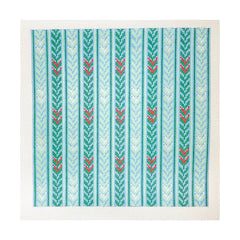 Stitch Style Anne Fisher Blue Trellis Needlepoint Canvas - Large 13M