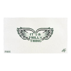 Stitch Style Anne Fisher Designs It's a Philly Thing Needlepoint Canvas