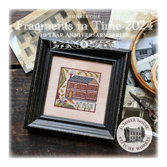 Summer House Stitche Workes Fragments in Time 2024 #1 10 Year Anniversary Series Cross Stitch Pattern