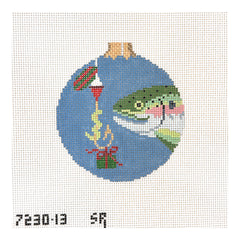 Susan Roberts Needlepoint Fish Gift Needlepoint Canvas - 13M