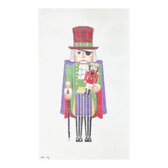 Susan Roberts Needlepoint Herr Drosselmeyer Nutcracker 30" Stand Up Needlepoint Canvas
