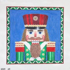 Susan Roberts Needlepoint Nutcracker 14" Square Needlepoint Canvas