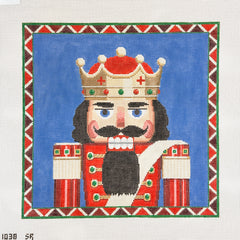 Susan Roberts Needlepoint Nutcracker King 14" Square Needlepoint Canvas