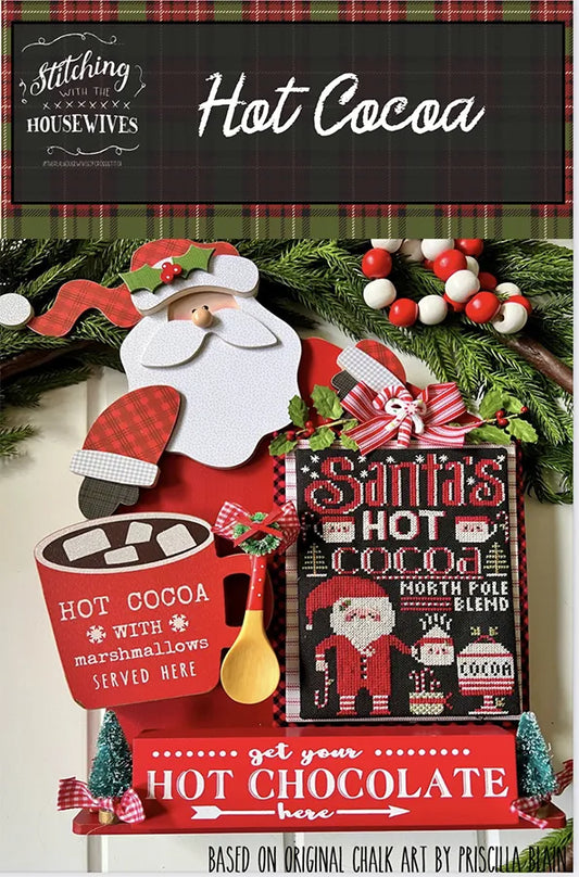 Stitching with the Housewives Hot Cocoa Cross Stitch Pattern