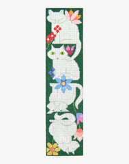 Tapestry Fair Anne Jerlow Garden Cats Eyeglass Case Needlepoint Canvas