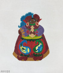 Tapestry Fair Ann Spiess Mills Nativity Wiseman #2 Needlepoint Canvas