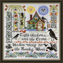 Tempting Tangles Designs Rooky Woods Cross Stitch Pattern