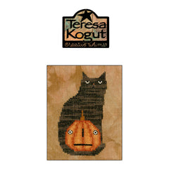 Teresa Kogut Creative Whims Black and Jack Teeny Cross Stitch Pattern