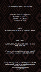 The Artsy Housewife All Gussied Up Cross Stitch Pattern