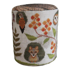The Blue Flower Trunk Town Spring Cross Stitch Pattern