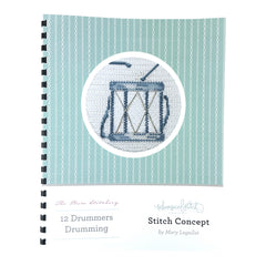 The Plum Stitchery 12 Drummers Drumming Stitch Concept Guide From Whimsical Stitch