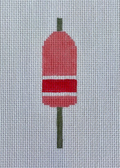 The Plum Stitchery Buoy Needlepoint Canvas - Pink