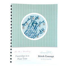 The Plum Stitchery Partridge in a Pear Tree Stitch Concept Guide From Whimsical Stitch