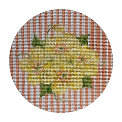 The Plum Stitchery The Stitched Garden Pocket Full of Posies No 2 Needlepoint Canvas