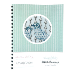 The Plum Stitchery Two Turtle Doves Stitch Concept Guide from Whimsical Stitch