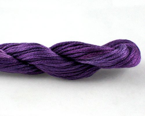 ThreadworX Overdyed Cotton Floss - 01158 Grape Shades