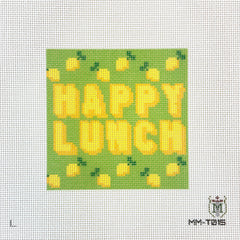 Tilli Tomas Misty Morrow Happy Lunch Needlepoint Canvas