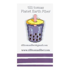 Tilli Tomas Planet Earth Bubble Tea Needle Minder