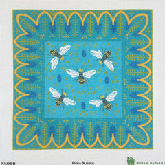 Tilli Tomas Susan Sargent Bees Knees Needlepoint Canvas