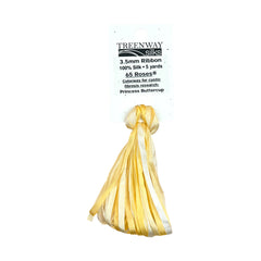 Treenway Silks Ribbon 3.5mm 65 Roses - Princess Buttercup