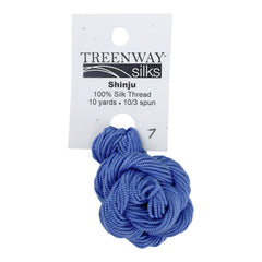 Treenway Silks Shinju - 07 Bachelor's Button