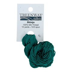 Treenway Silks Shinju - 09 Emerald Dream