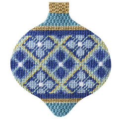 Needlepoint To Go Tuscan Bauble - Arezzo Needlepoint Canvas