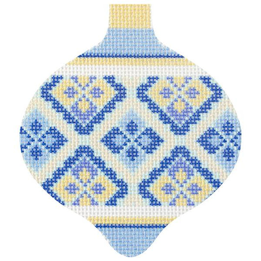 Needlepoint To Go Tuscan Bauble - Florence Needlepoint Canvas