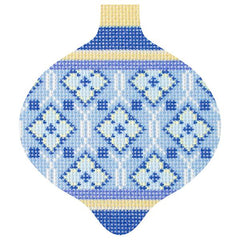 Needlepoint To Go Tuscan Bauble - Lucca Needlepoint Canvas
